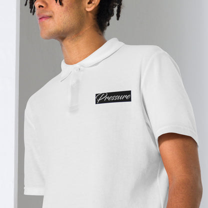 Unisex pique polo shirt