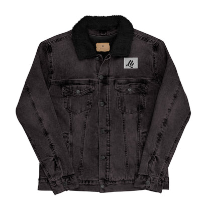Unisex denim sherpa jacket