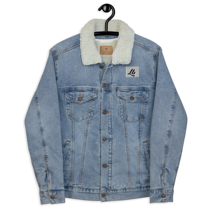 Unisex denim sherpa jacket