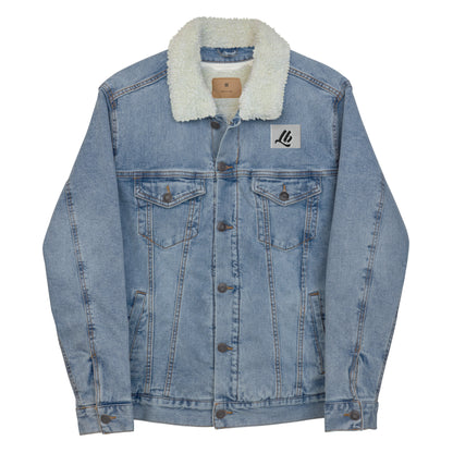 Unisex denim sherpa jacket