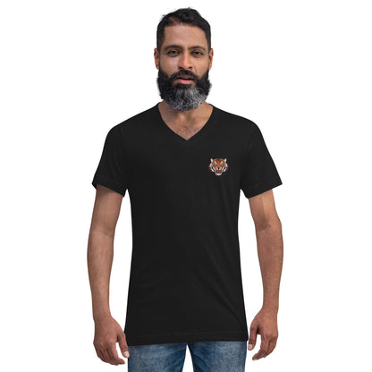 Unisex Short Sleeve V-Neck T-Shirt
