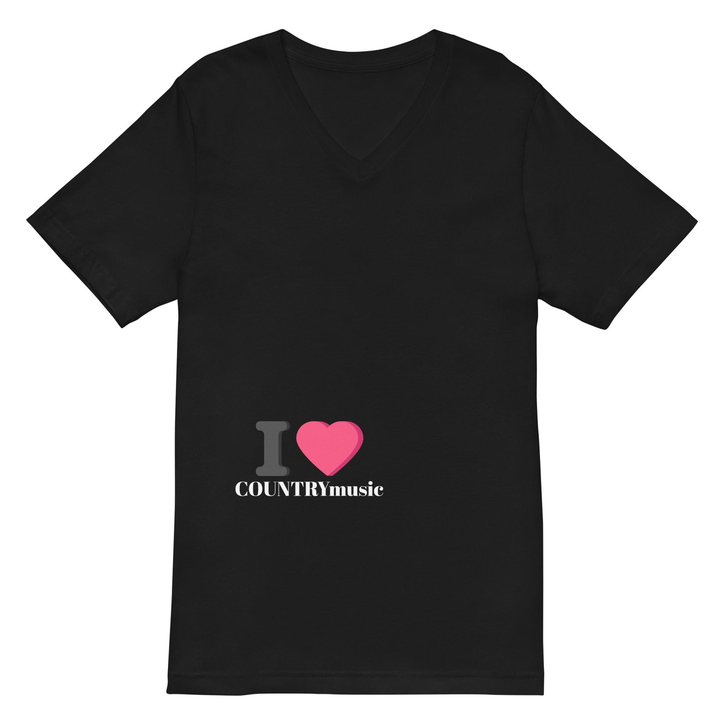Unisex Short Sleeve V-Neck T-Shirt