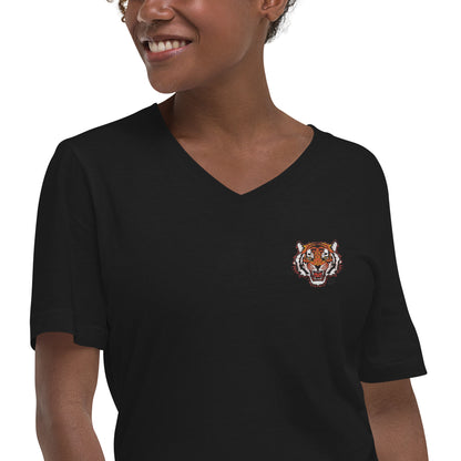 Unisex Short Sleeve V-Neck T-Shirt