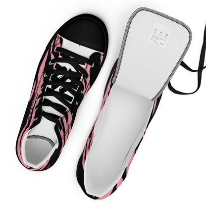 Women’s high top canvas shoes
