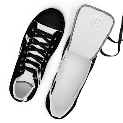 Women’s high top canvas shoes