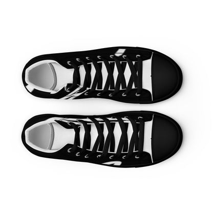 Women’s high top canvas shoes
