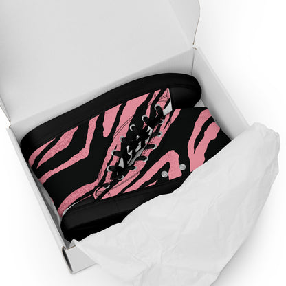 Women’s high top canvas shoes