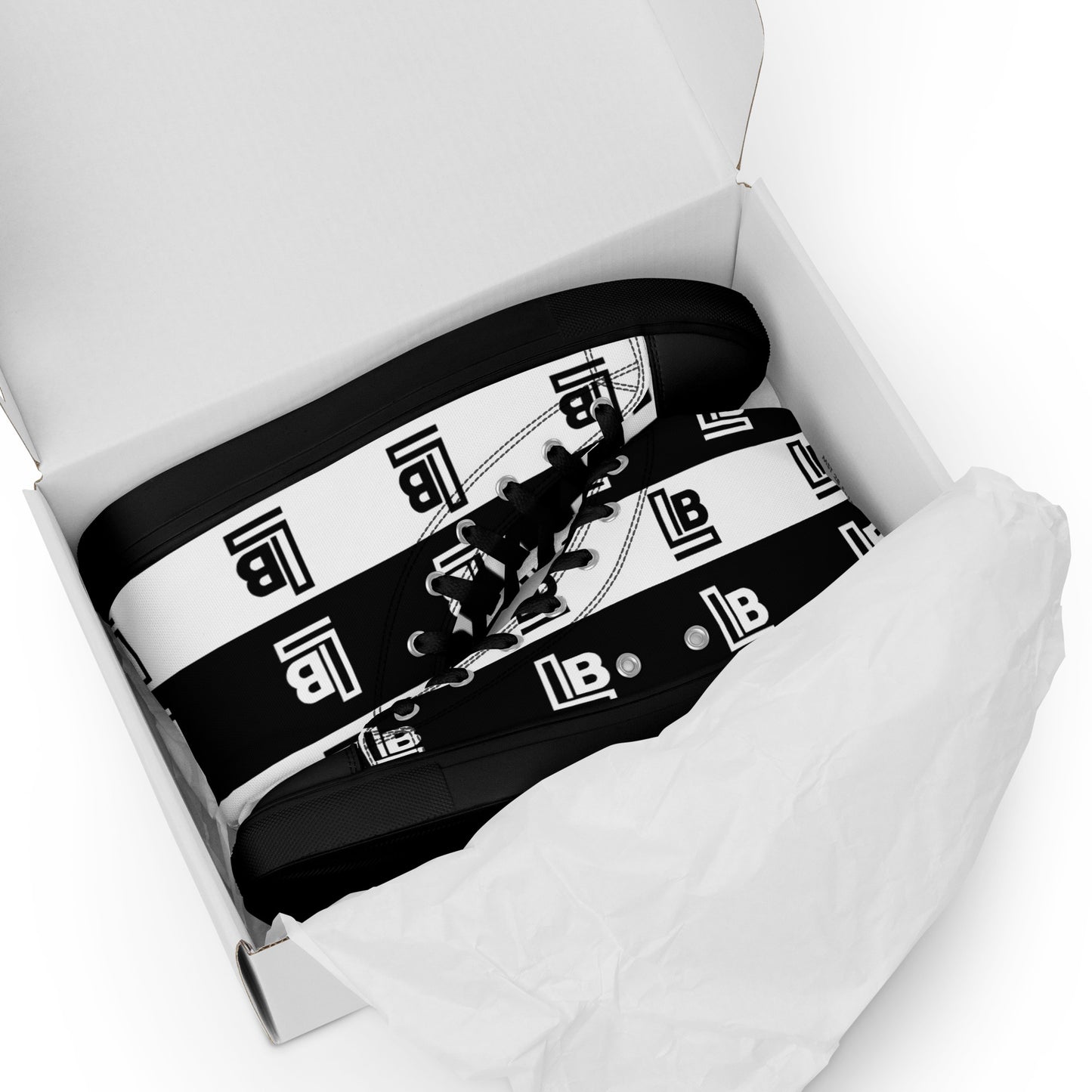 Women’s high top canvas shoes