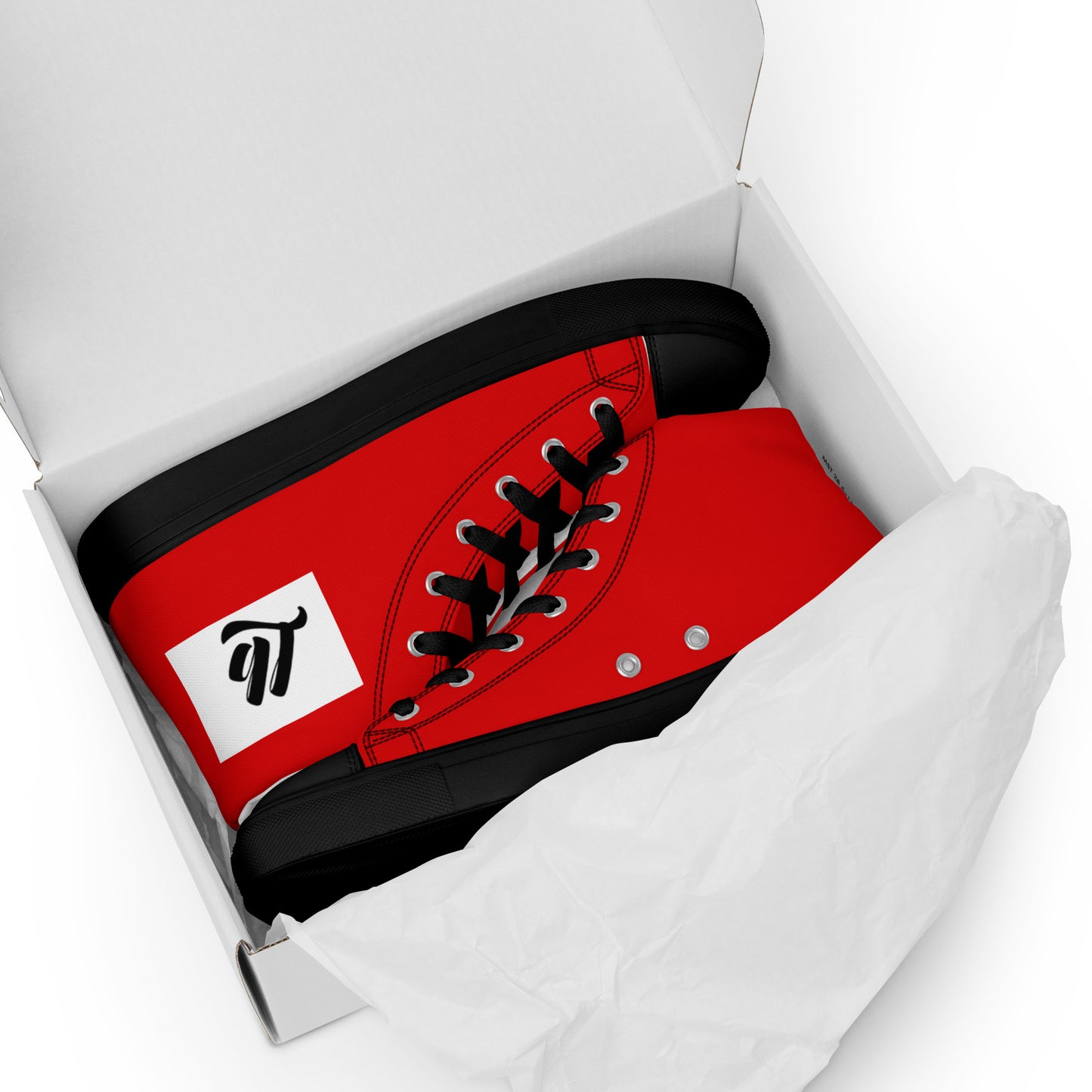 Women’s high top canvas shoes