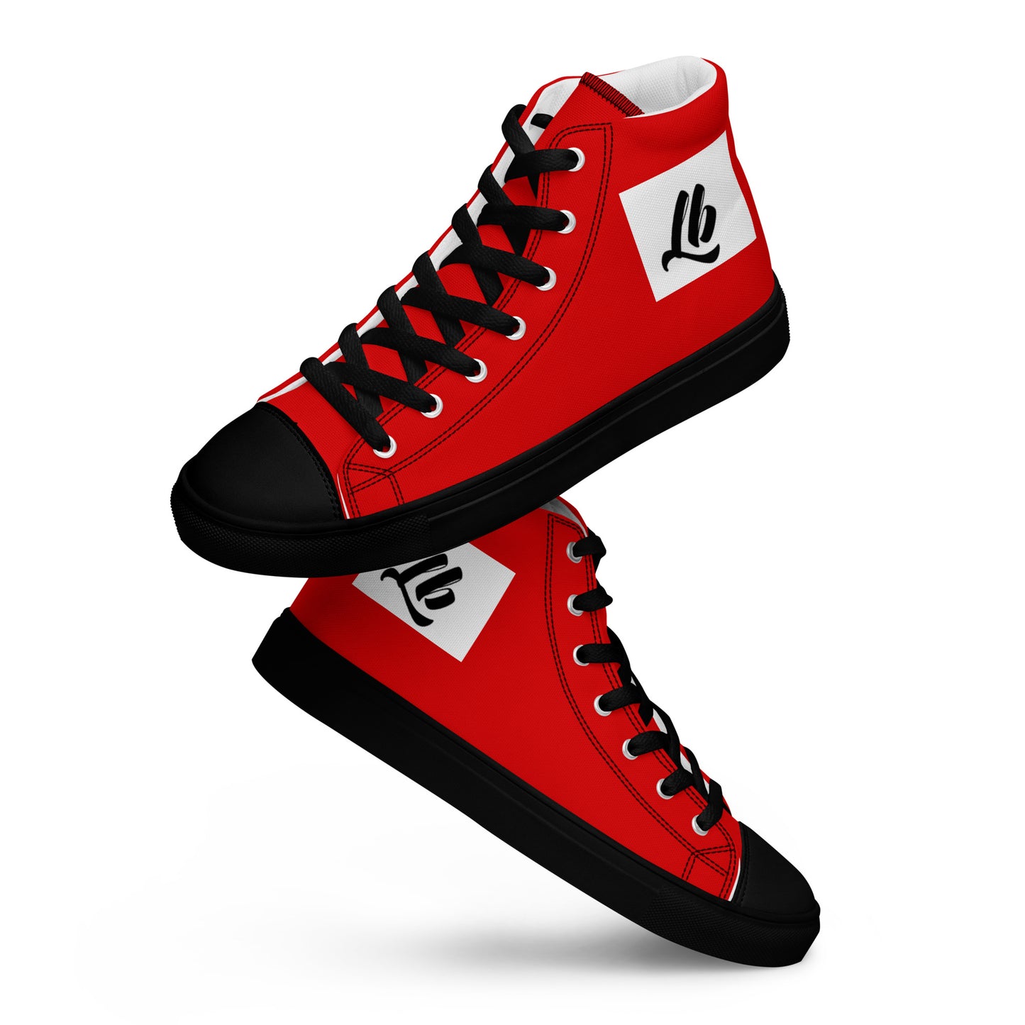 Women’s high top canvas shoes