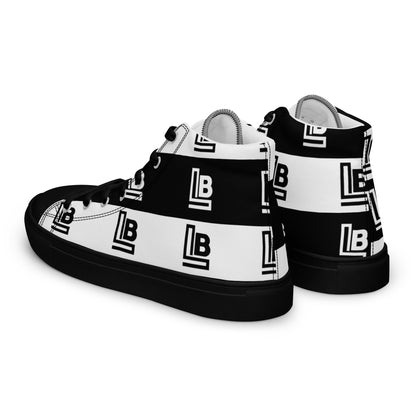 Women’s high top canvas shoes