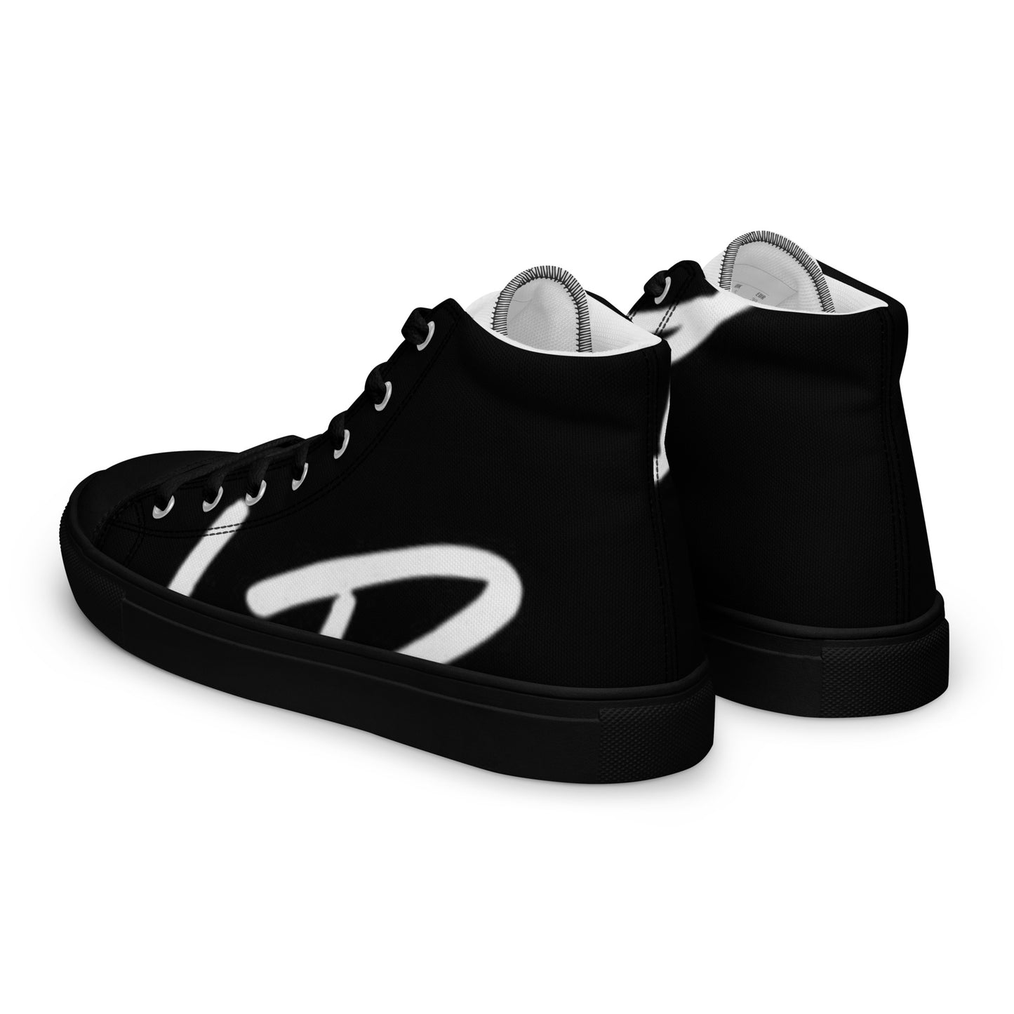 Women’s high top canvas shoes