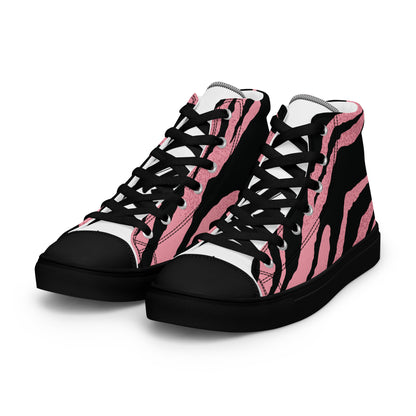 Women’s high top canvas shoes