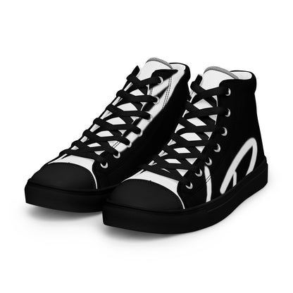 Women’s high top canvas shoes