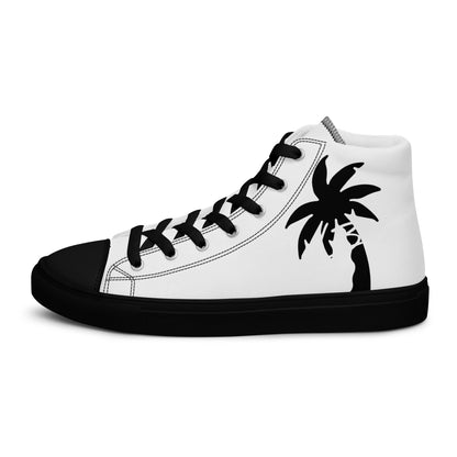 Women’s high top canvas shoes
