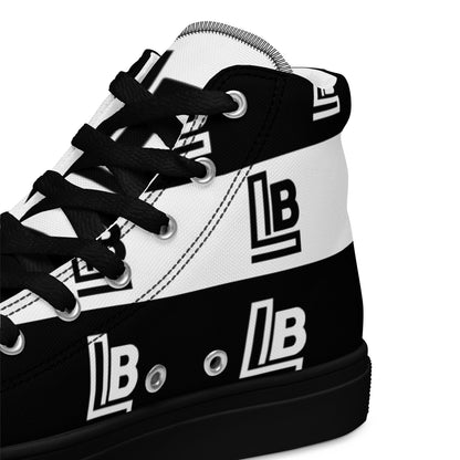 Women’s high top canvas shoes