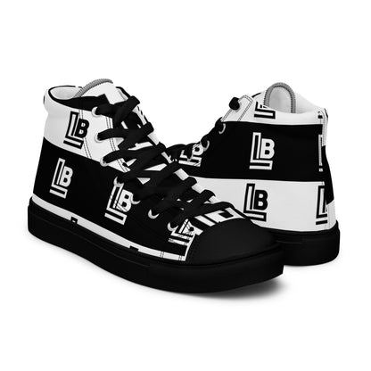 Women’s high top canvas shoes