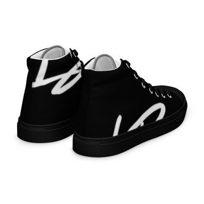 Women’s high top canvas shoes