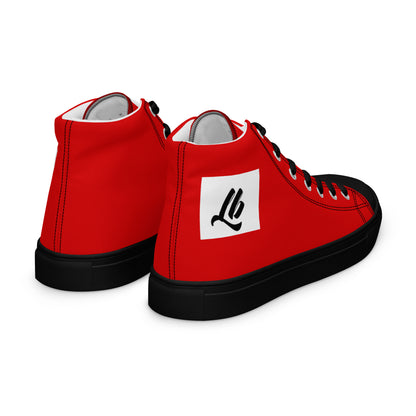 Women’s high top canvas shoes