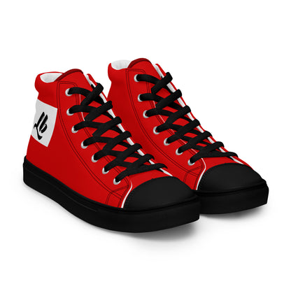 Women’s high top canvas shoes