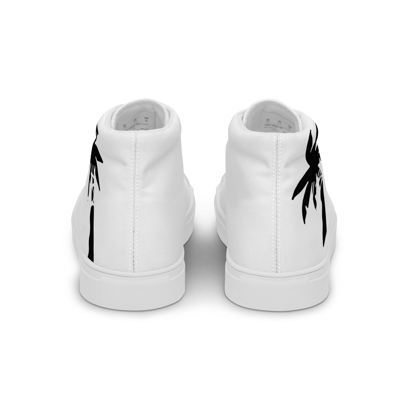 Women’s high top canvas shoes