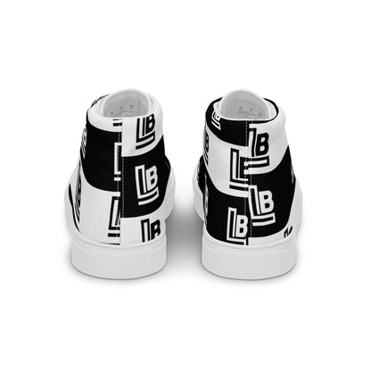 Women’s high top canvas shoes