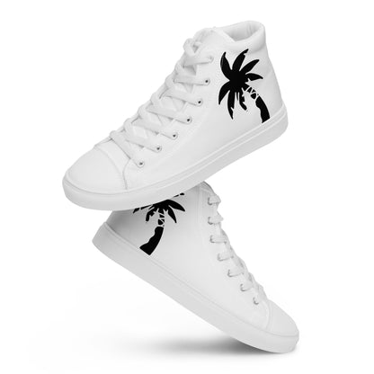 Women’s high top canvas shoes