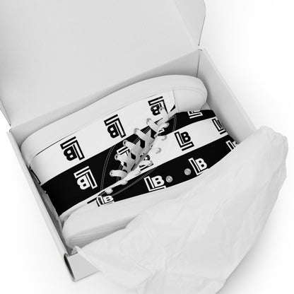 Women’s high top canvas shoes