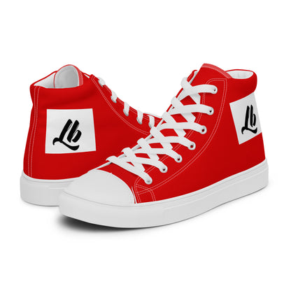 Women’s high top canvas shoes