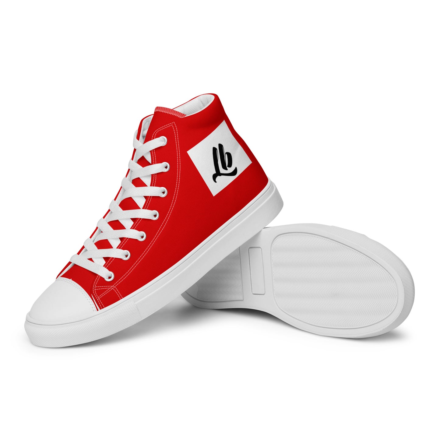 Women’s high top canvas shoes
