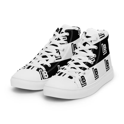 Women’s high top canvas shoes