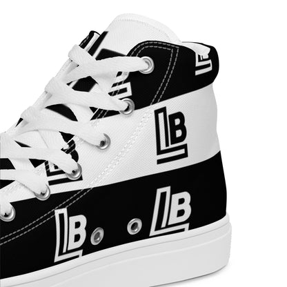 Women’s high top canvas shoes