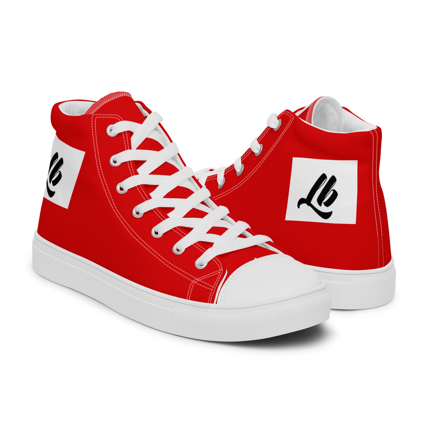 Women’s high top canvas shoes