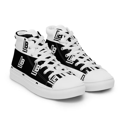 Women’s high top canvas shoes