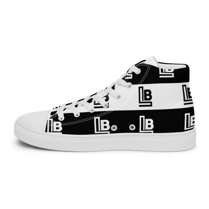 Women’s high top canvas shoes