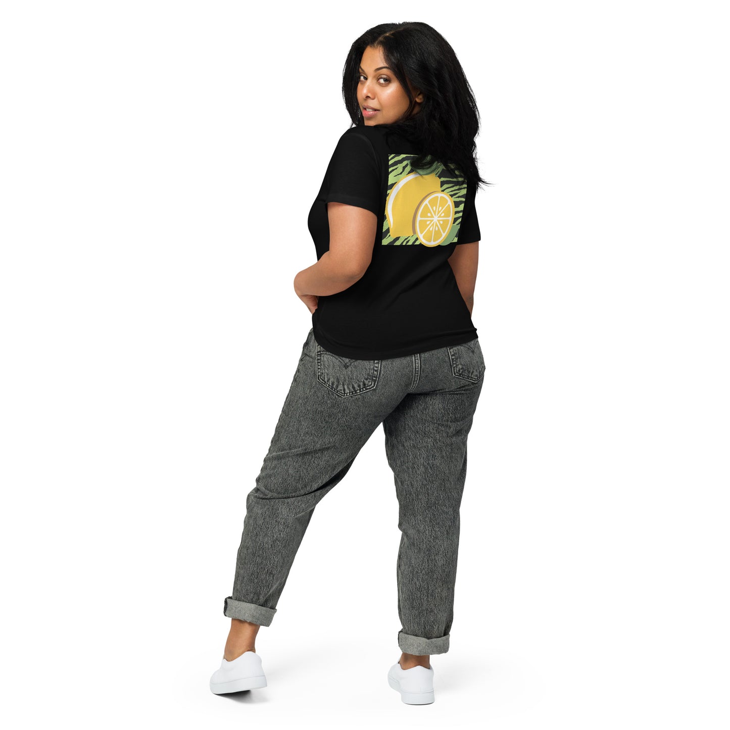 Women’s high-waisted t-shirt