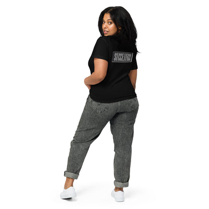 Women’s high-waisted t-shirt