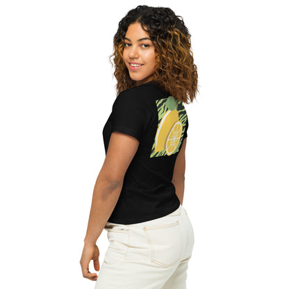 Women’s high-waisted t-shirt