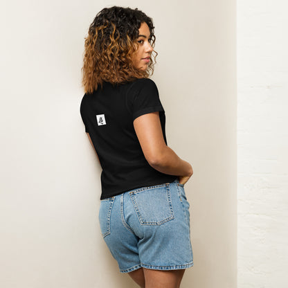 Women’s high-waisted t-shirt