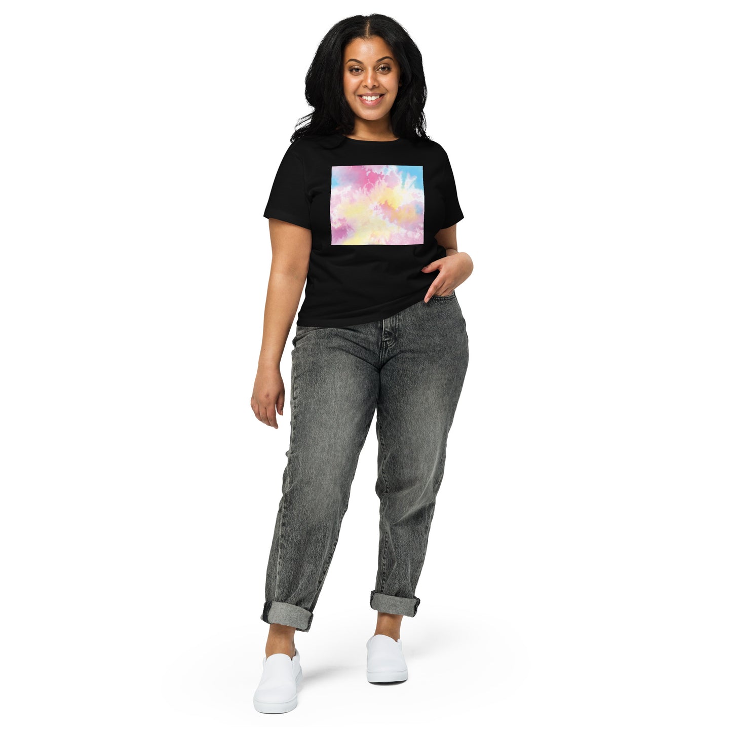 Women’s high-waisted t-shirt