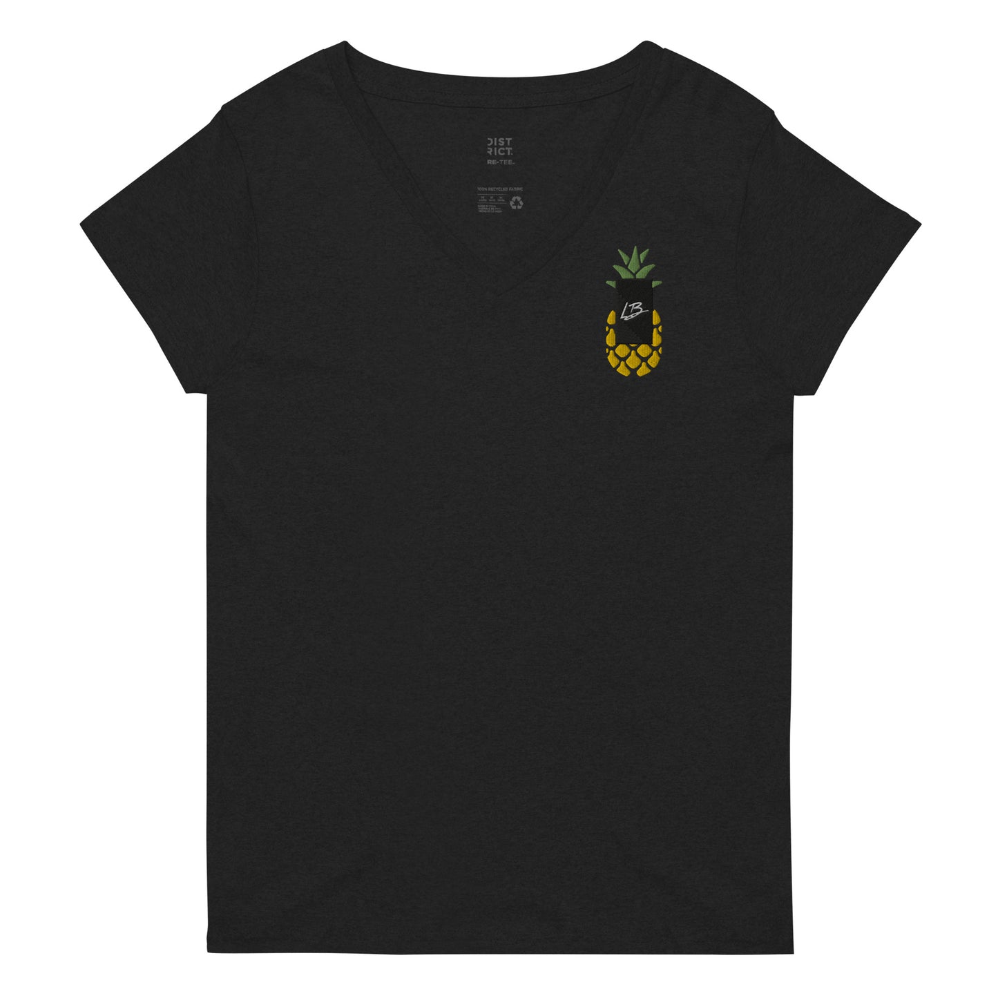 Women’s recycled v-neck t-shirt