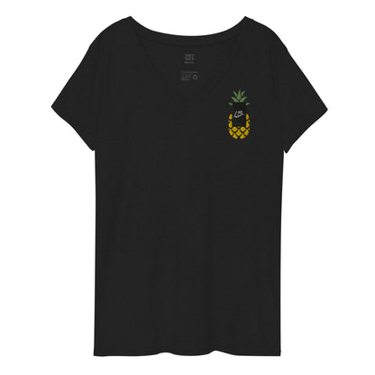 Women’s recycled v-neck t-shirt