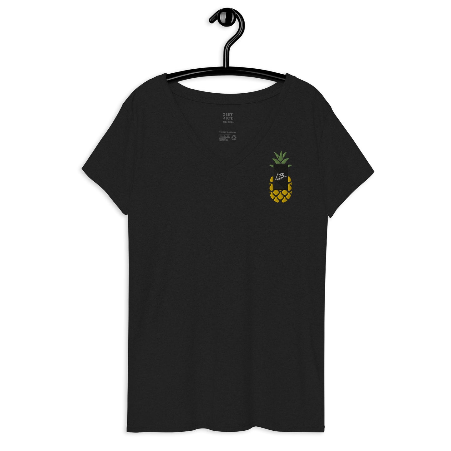 Women’s recycled v-neck t-shirt