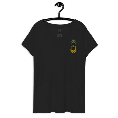 Women’s recycled v-neck t-shirt