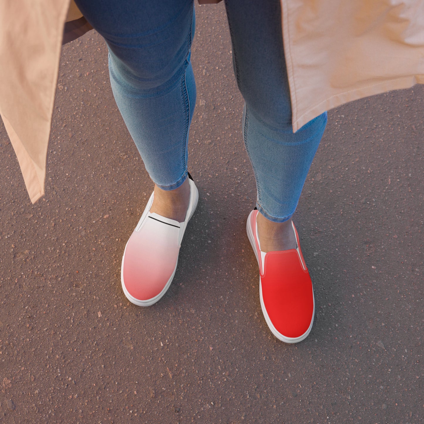 Women’s slip-on canvas shoes