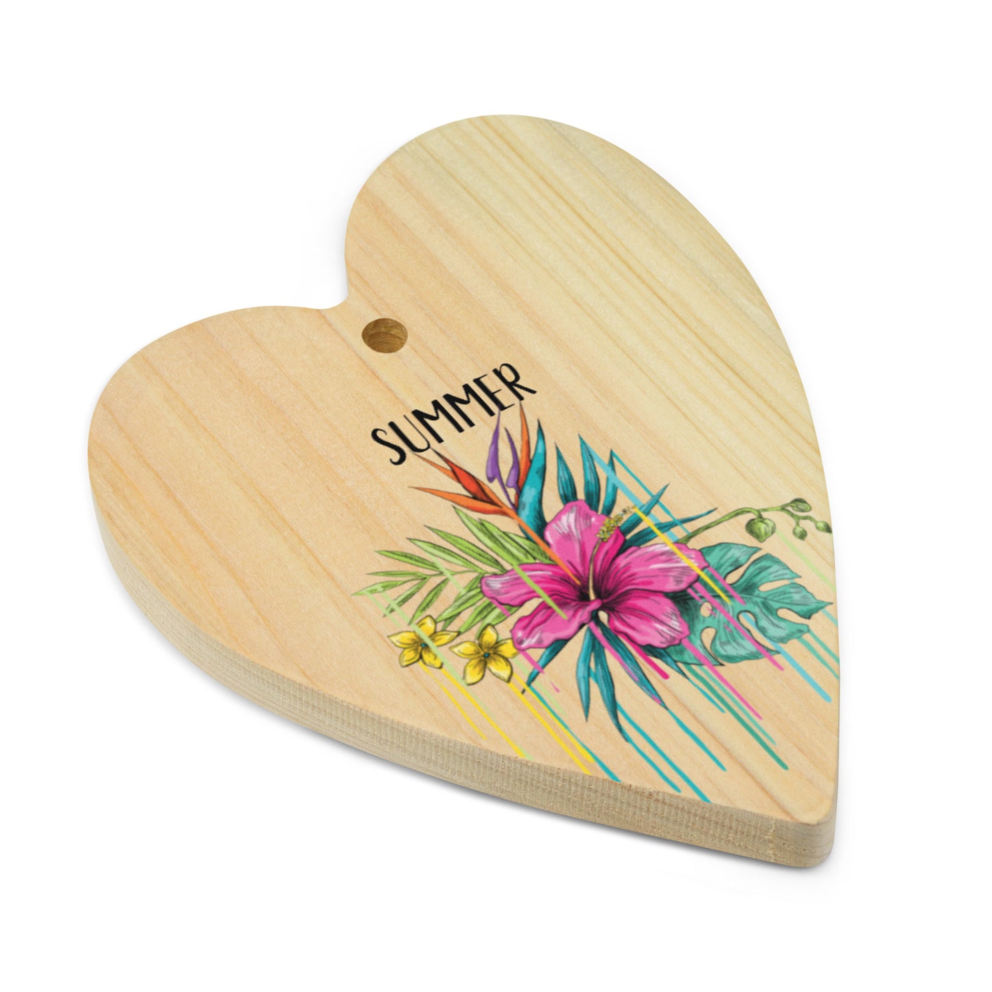 Wooden ornaments summer