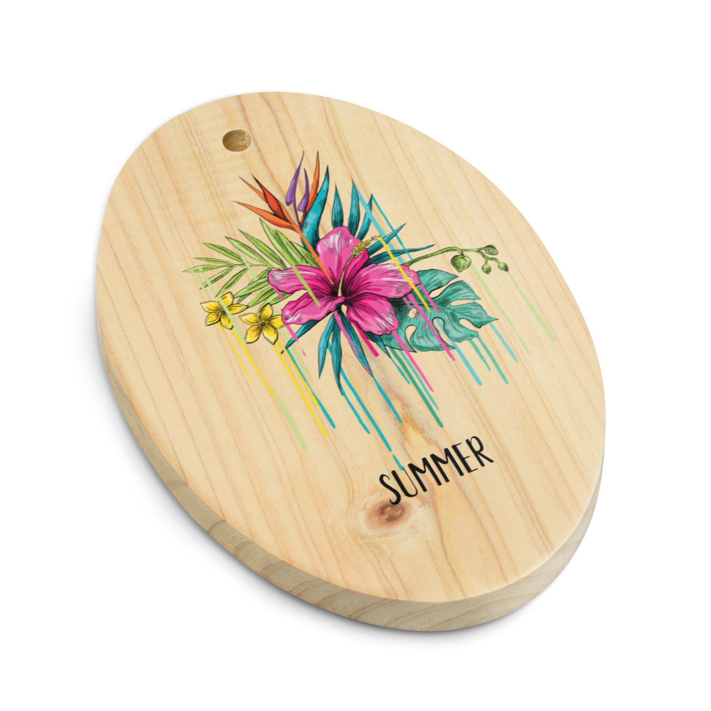 Wooden ornaments summer
