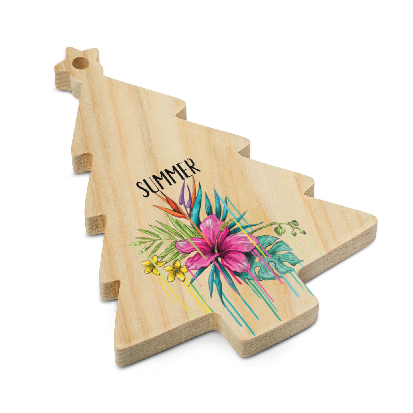 Wooden ornaments summer