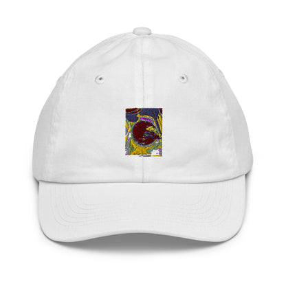 Youth baseball cap chicken tender