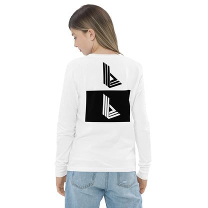 Youth long sleeve tee exc l design